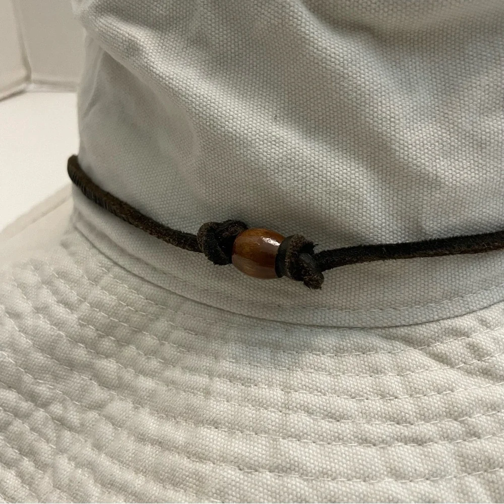 Vintage Gap Bucket Hat Safari Travel Hiking Fishing Beach Kayak Beige Y2K Unisex